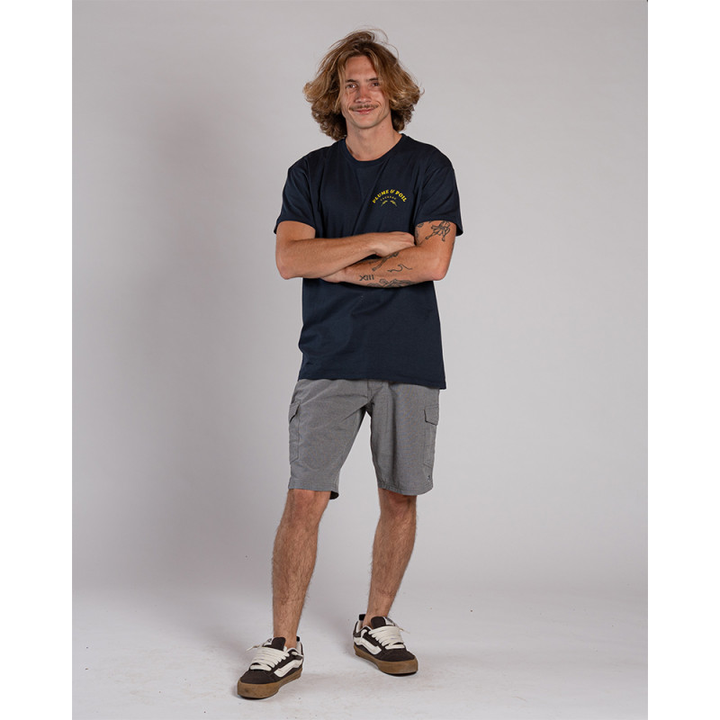 T-SHIRT PLUME & POIL BÉCASSE NAVY
