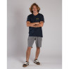 T-SHIRT PLUME & POIL BÉCASSE NAVY