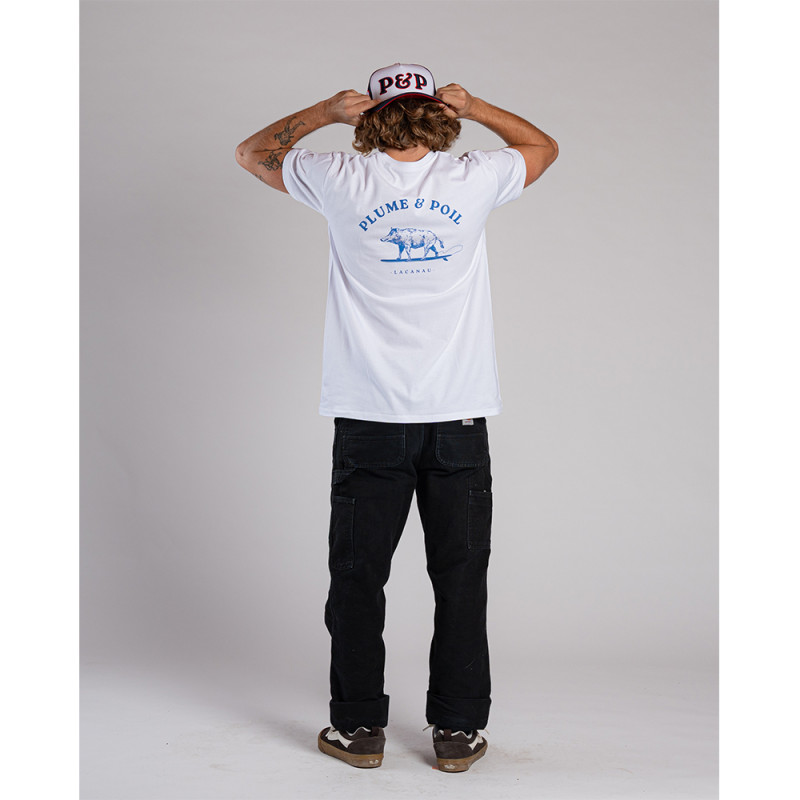 T-SHIRT PLUME & POIL SANGLIER SURF