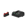 HAUSSE RÉGLABLE ET GUIDON FIBRE OPTIQUE LPA SPF06CZ SP01 SHADOW