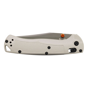 COUTEAU BENCHMADE TAGGEDOUT TAN ET VERT