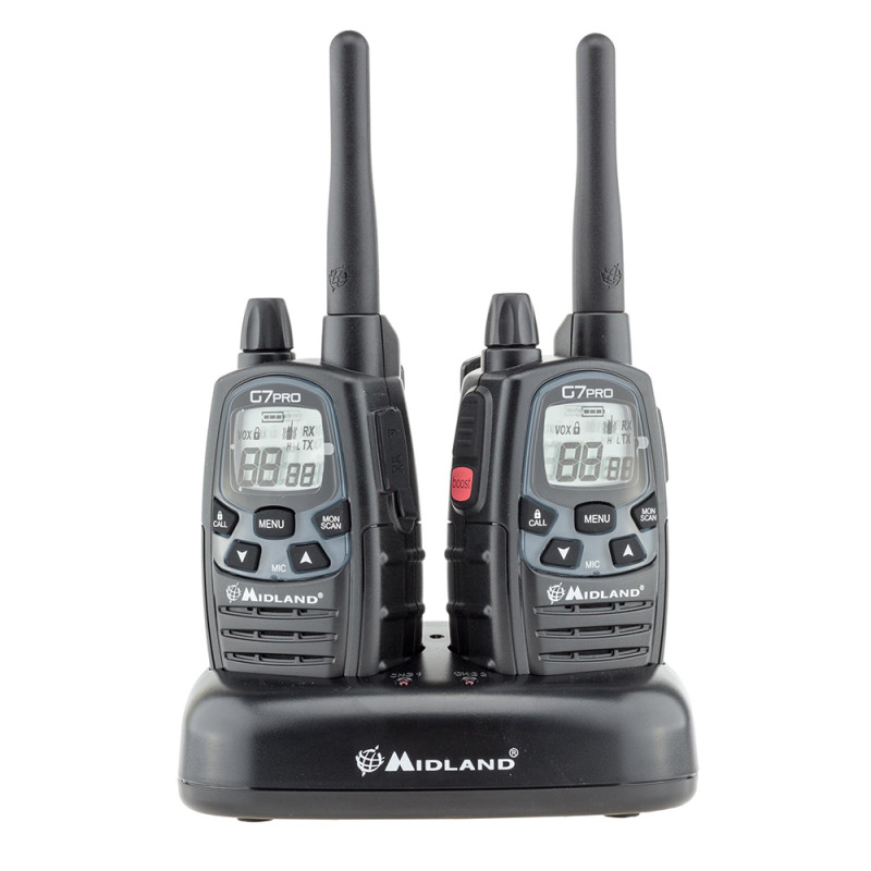 PACK DE DEUX TALKIES-WALKIES G7 PRO