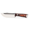 COUTEAU WILDSTEER KODIAK-H PAKKAWOOD COCOBOLO LAME BROSSÉE