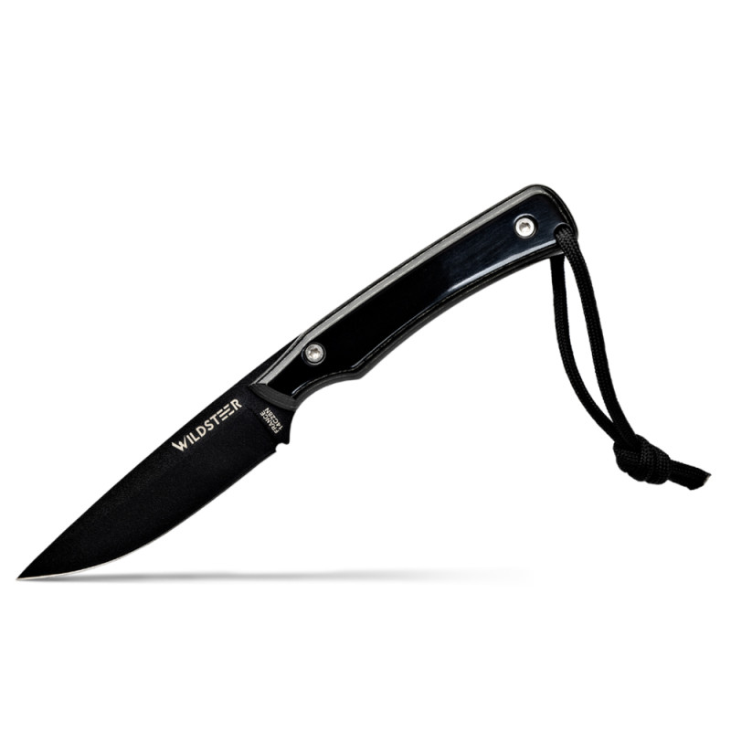 COUTEAU WILDSTEER TROLL PAKKAWOOD NOIR LAME EPOXY NOIRE