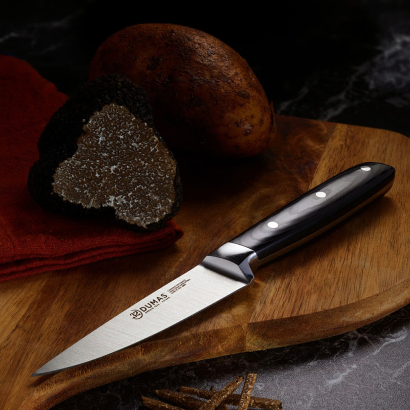 COUTEAU D'OFFICE 32 DUMAS SIGNATURE MICARTA 10CM