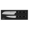 COFFRET 2 COUTEAUX PRÉPARER SABATIER EGIDE OFFICE 9CM + MINI SANTOKU 12CM