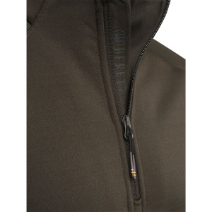 POLAIRE BERETTA THERMIQUE STRETCH TECH HALF ZIP VERT
