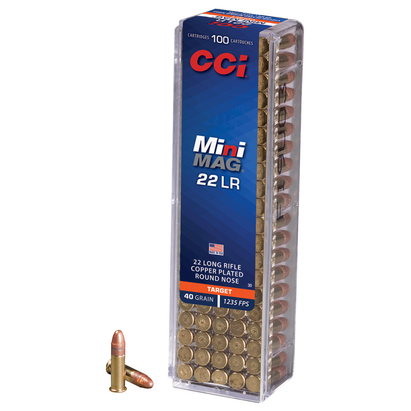 MUNITIONS 22LR CCI MINI MAG 40GRAINS x100