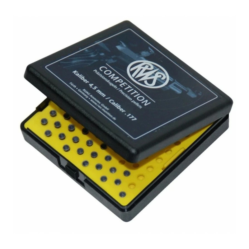 BOITE DE PLOMBS DE COMPETITION RWS 4.5