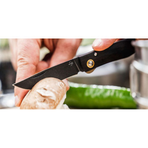 COUTEAU BÖKER PLUS RUSTICUS ALL BLACK