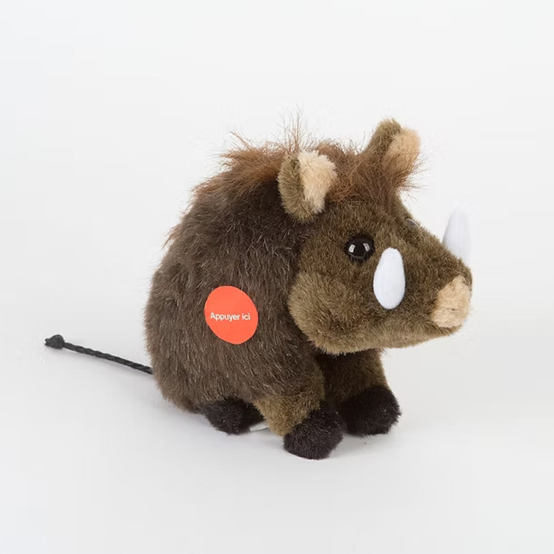 PELUCHE SANGLIER CHANTANT