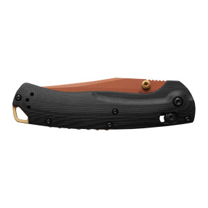 COUTEAU BENCHMADE TAGGEDOUT ÉDITION LIMITÉE ORANGE