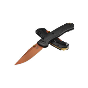 COUTEAU BENCHMADE TAGGEDOUT ÉDITION LIMITÉE ORANGE