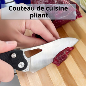 COUTEAU DE CUISINE PLIANT TACRAY G10