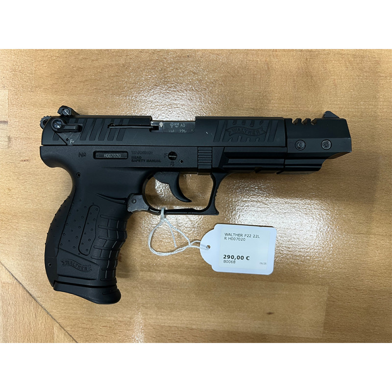 PISTOLET WALTHER P22L 22LR