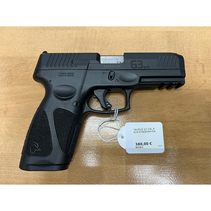 PISTOLET TAURUS G3 9X19
