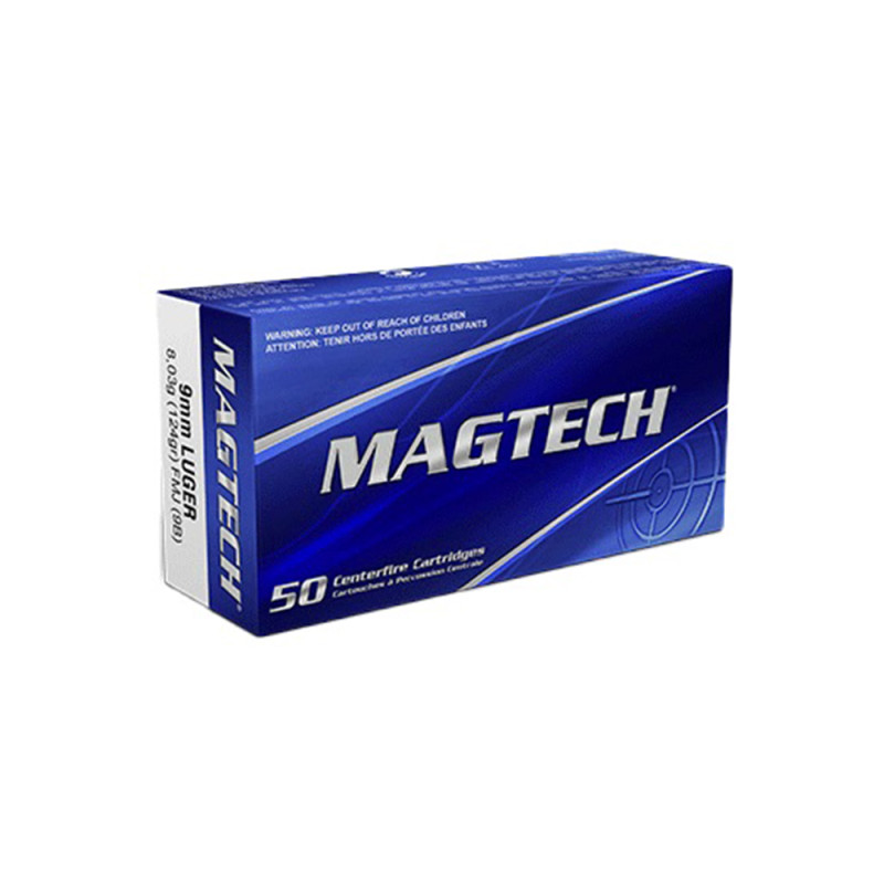 MUNITIONS MAGTECH 9X19 (9 PARA) LES 50