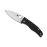 COUTEAU SPYDERCO BODACIOUS G10 NOIR