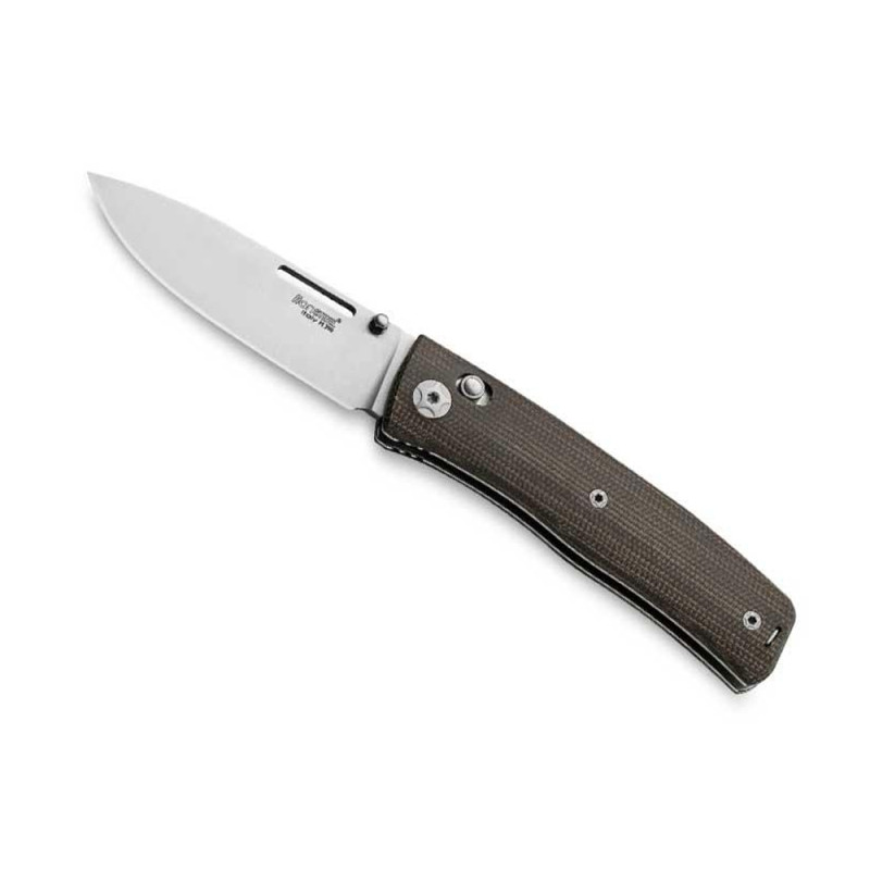 COUTEAU LIONSTEEL NINI MICARTA VERT