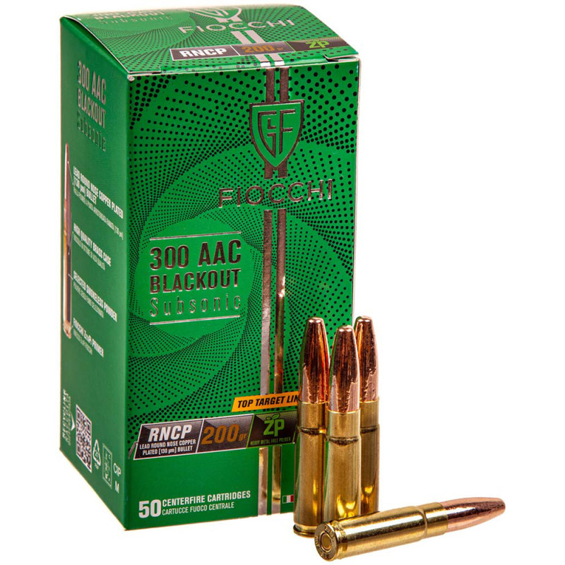 MUNITIONS FIOCCHI 300 AAC BLACKOUT SUBSONIQUE 71A00100