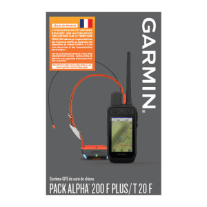 PACK COLLIER GPS GARMIN ALPHA 200F PLUS T20F