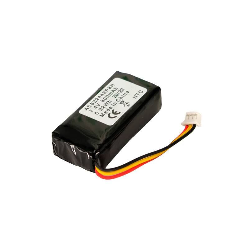 BATTERIE LI-PO 7.4V 800MAH (2PIN & 3PIN) POUR TÉLÉCOMMANDE DOGTRA