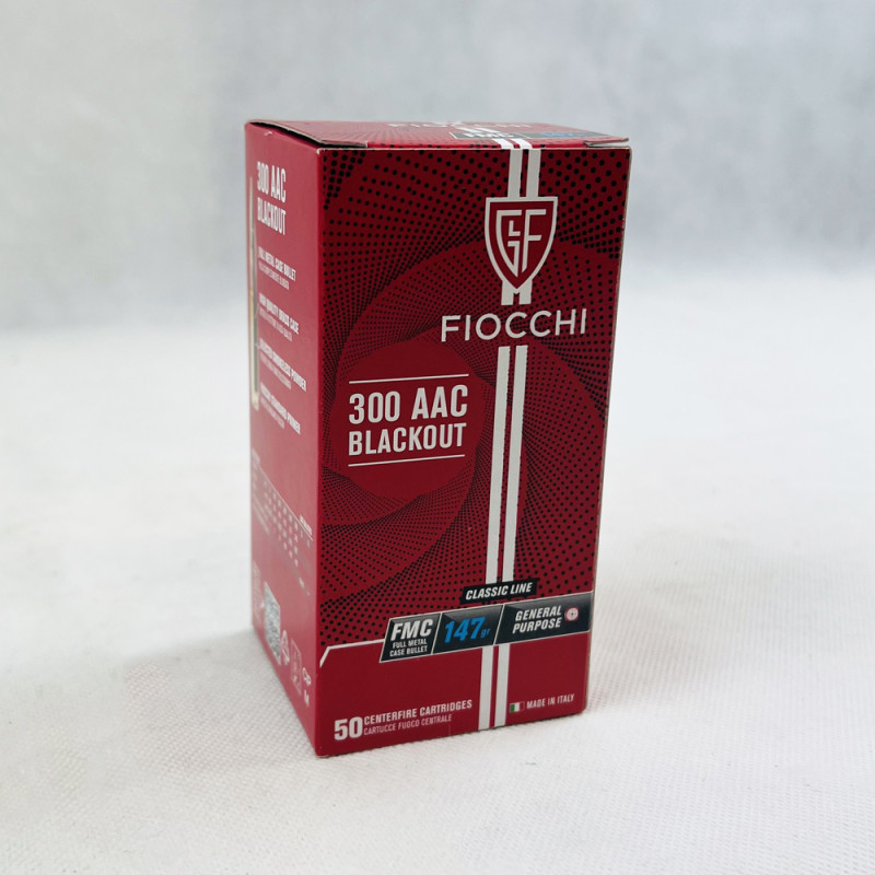 MUNITIONS FIOCCHI 300 AAC BLACKOUT 703009
