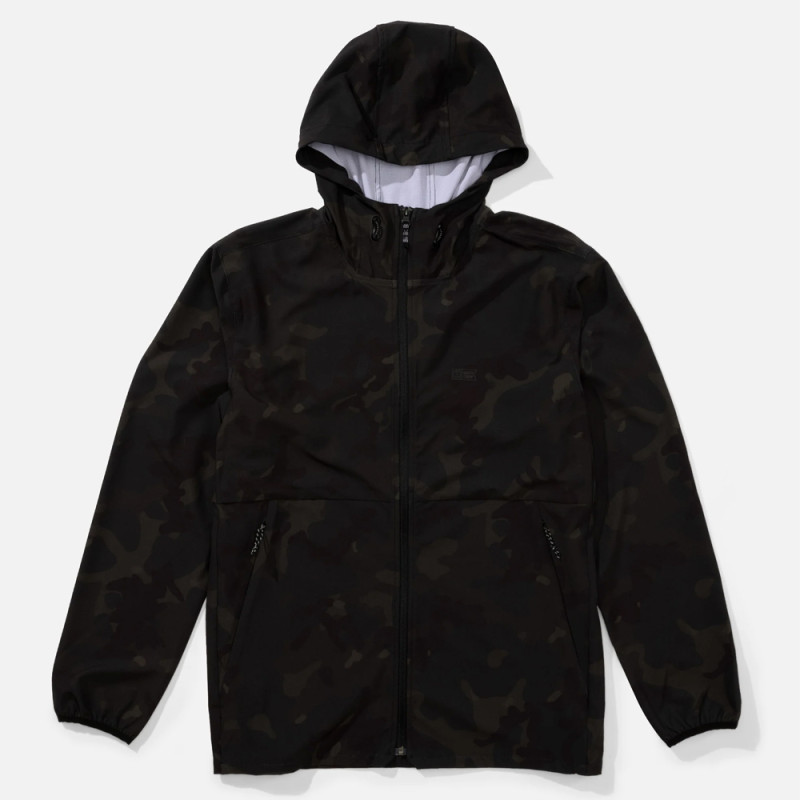 VESTE COUPE-VENT SALTY CREW STOWAWAY WINDBREAKER JACKET CAMO