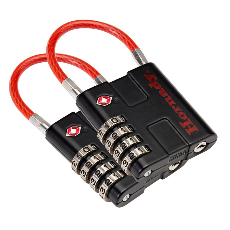 CADENAS A CABLE HORNADY TSA SHACKLE X2 96022