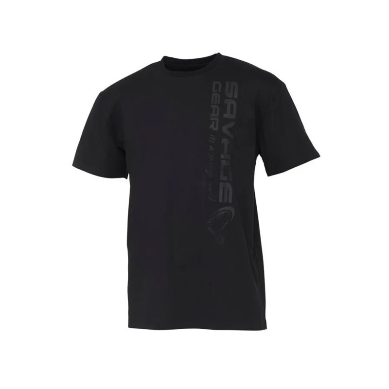 T-SHIRT SAVAGE GEAR VERTICAL BLACK