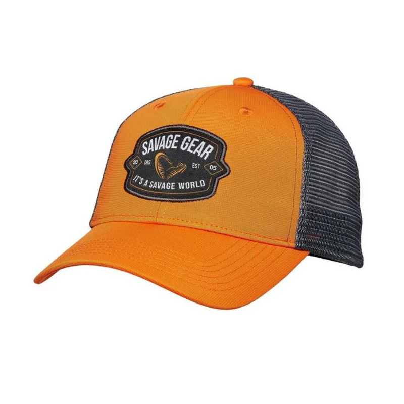 CASQUETTE SAVAGE GEAR TRUCKER ORANGE