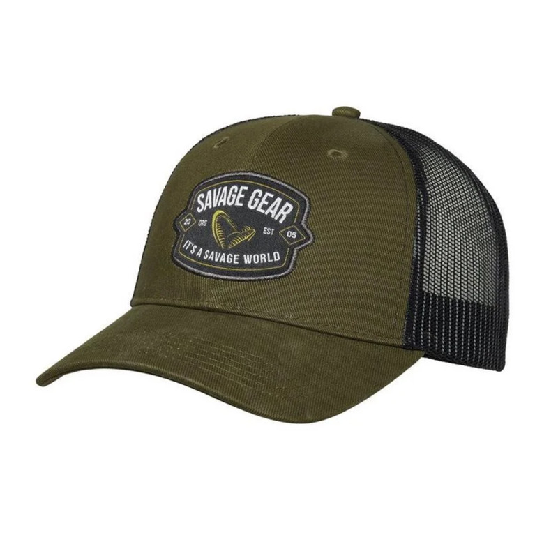 CASQUETTE SAVAGE GEAR TRUCKER KAKI