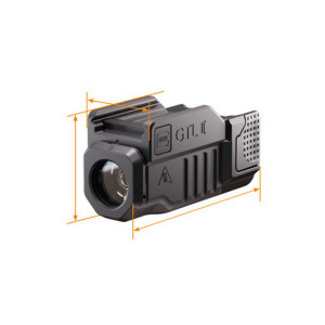 LAMPE GLOCK GTL II LED 01 SET 76202