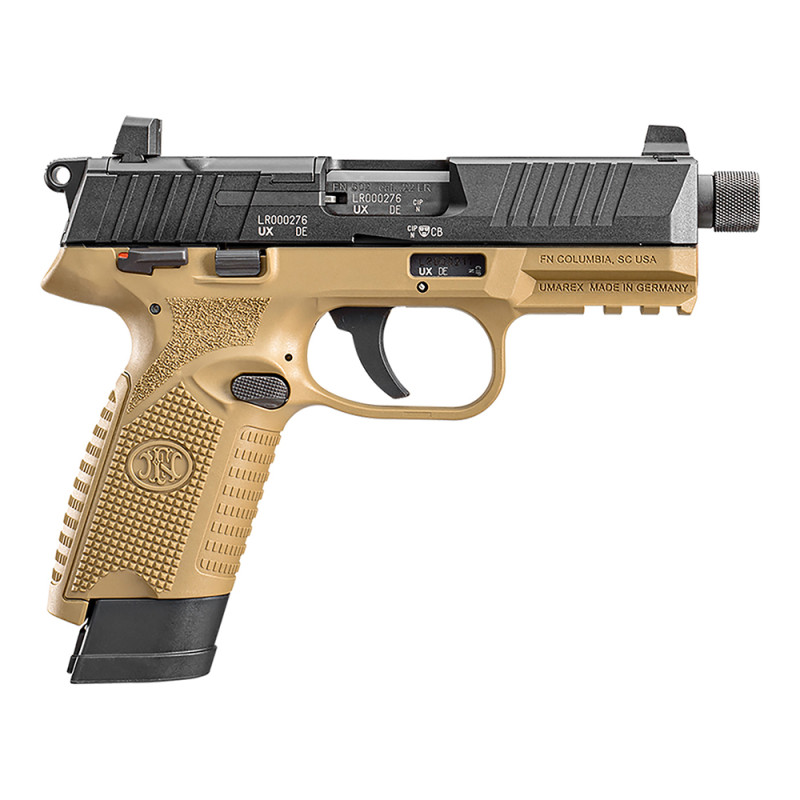 PISTOLET FN HERSTAL 502 TACTICAL BI-TONE FDE/BLACK