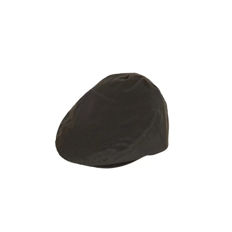 CASQUETTE BARBOUR WAX FLAT OLIVE