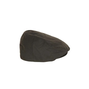 CASQUETTE BARBOUR WAX FLAT OLIVE