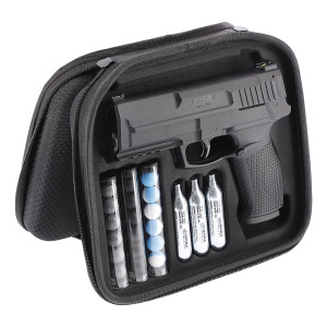 PACK PISTOLET UMAREX T4E IMPAX P68 CALIBRE 68 16 JOULES 2.4070-1