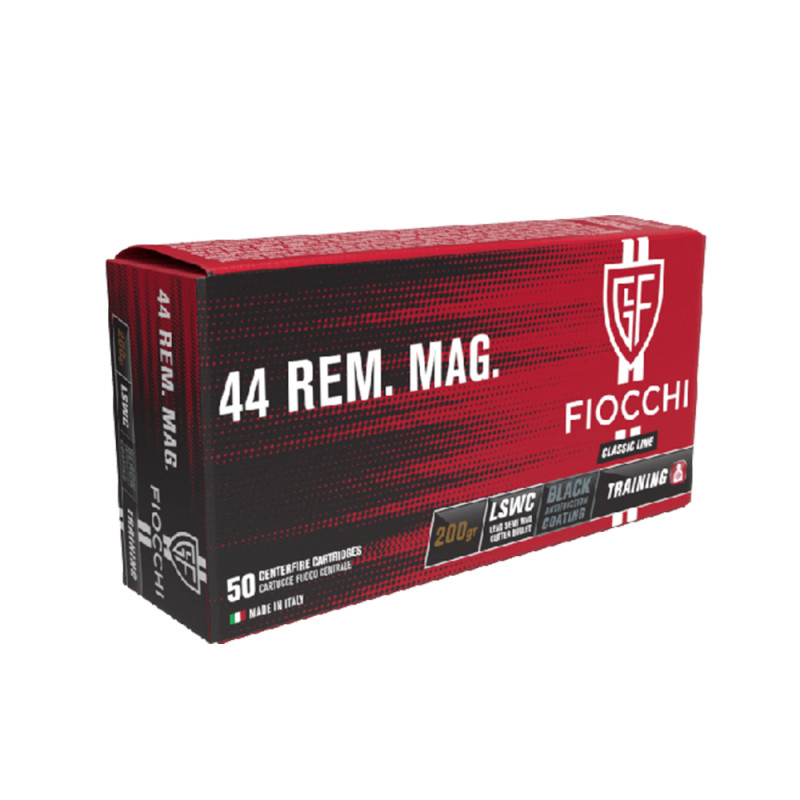 MUNITIONS BALLES FIOCCHI 44RM SWC 200GR 710445