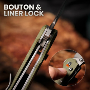 COUTEAU REMETTE COSMIC VERT RTCO-GM