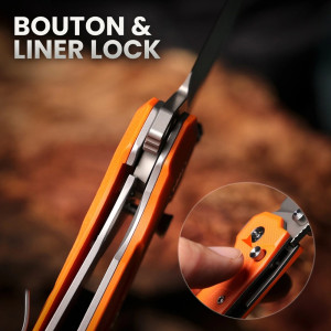 COUTEAU REMETTE COSMIC ORANGE RTCO-GO