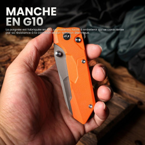 COUTEAU REMETTE COSMIC ORANGE RTCO-GO