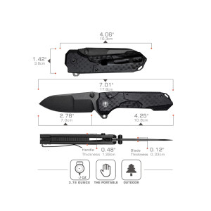 COUTEAU REMETTE COSMIC NOIR RTCO-GC