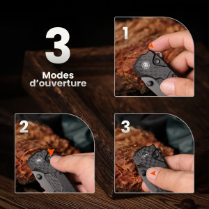 COUTEAU REMETTE COSMIC NOIR RTCO-GC