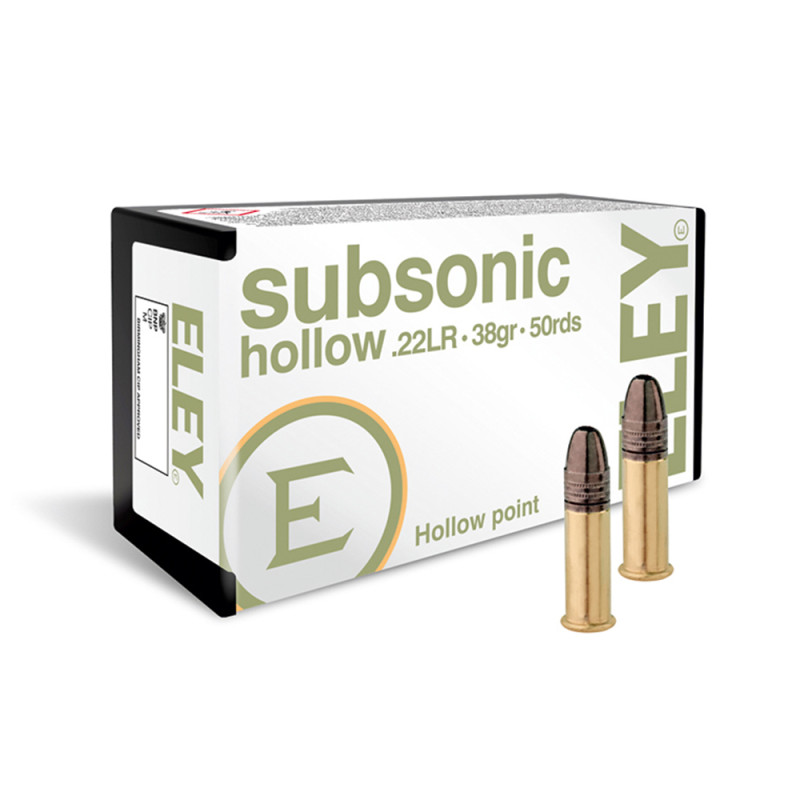 MUNITIONS ELEY 22LR SUBSONIC HP