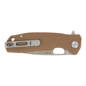 COUTEAU HONEY BADGER MEDIUM FLIPPER TAN