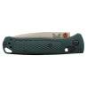 COUTEAU BENCHMADE MINI BUGOUT TAIGA GREEN
