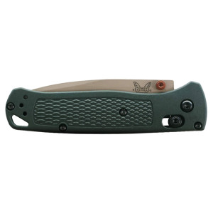 COUTEAU BENCHMADE BUGOUT TAIGA GREEN