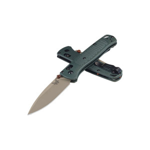 COUTEAU BENCHMADE BUGOUT TAIGA GREEN