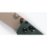 COUTEAU BENCHMADE BUGOUT TAIGA GREEN