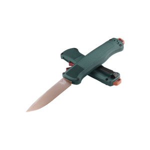 COUTEAU BENCHMADE SHOOTOUT TAIGA GREEN